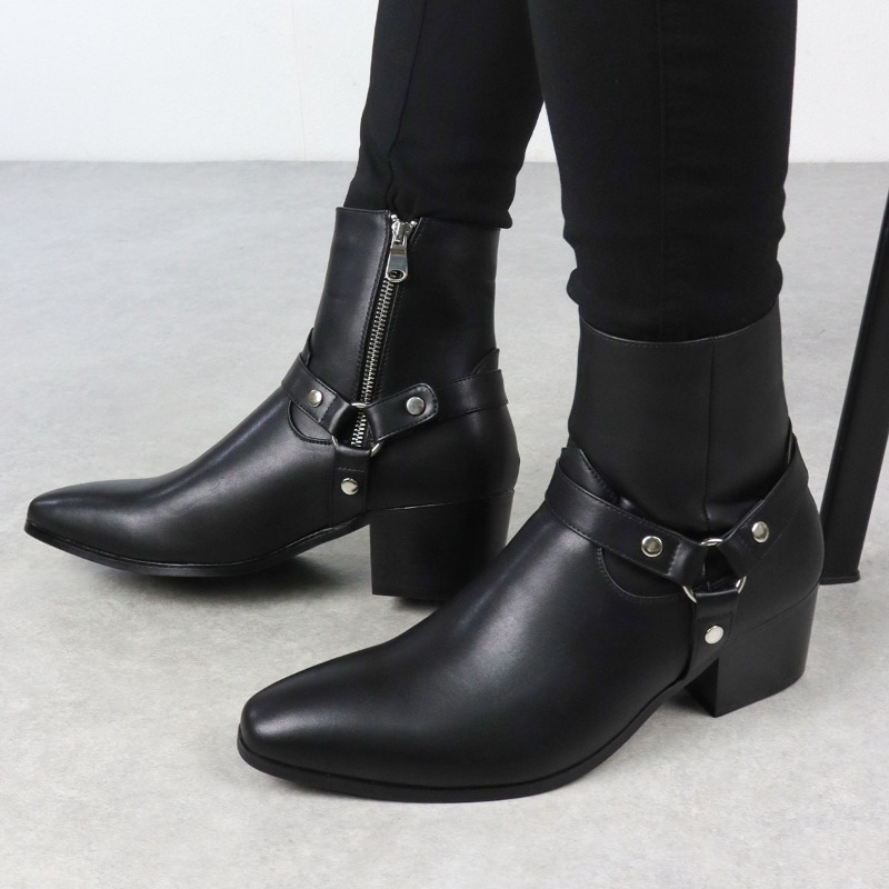 Designer Men รองเท้าคลาสสิกเชล - Men Formal Wear With Boots บทวิจารณ์และราคา