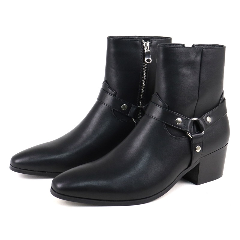 Designer Men รองเท้าคลาสสิกเชล - Men Formal Wear With Boots บทวิจารณ์และราคา