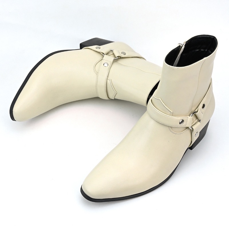 Designer Men รองเท้าคลาสสิกเชล - Men Formal Wear With Boots บทวิจารณ์และราคา