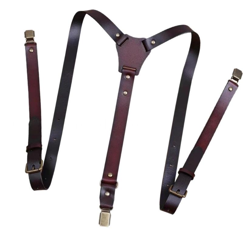 39BD ปรับ PU หนัง Suspender สา - Men'S Formal Wear With Suspenders บทวิจารณ์และราคา