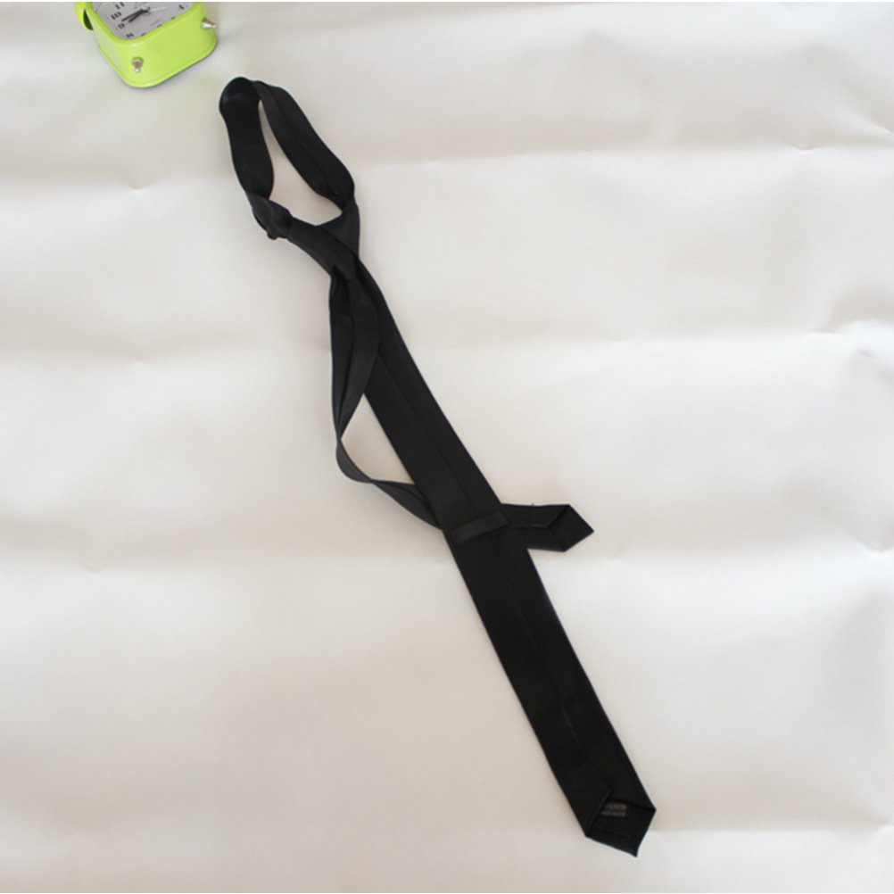 เนคไทผ้าไนลอนสีดำ 2 ชิ้น ดีไซน - Men Formal Wear All Black บทวิจารณ์และราคา
