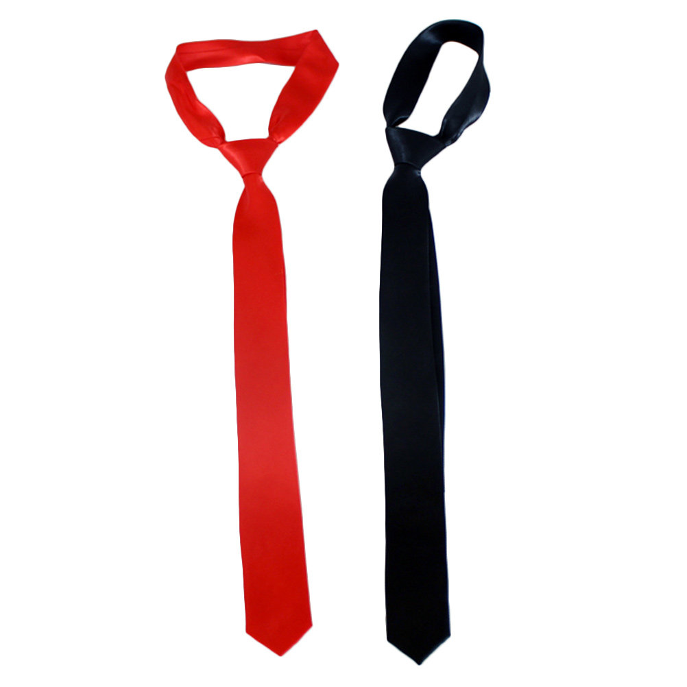 เนคไทผ้าไนลอนสีดำ 2 ชิ้น ดีไซน - Men Formal Wear All Black บทวิจารณ์และราคา