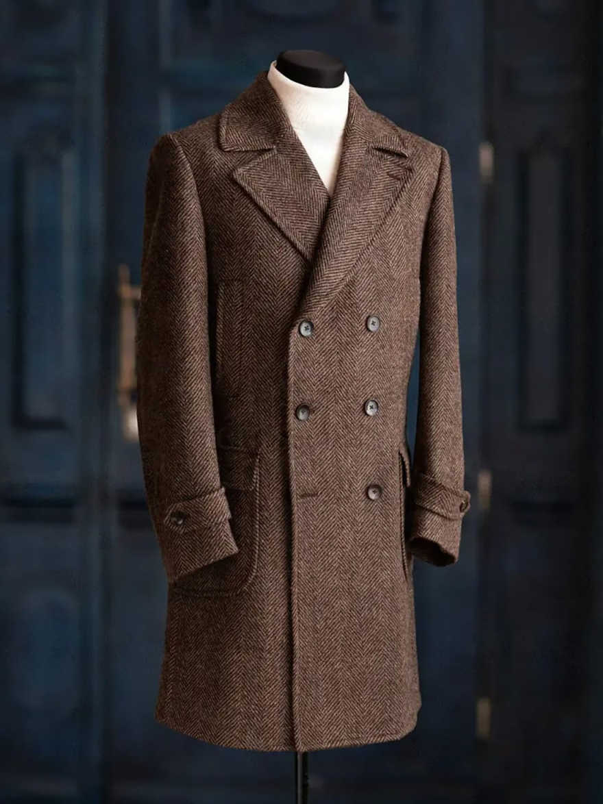 เสื้อโค้ทผู้ชายลายก้างปลาแบบโม - Men Formal Wear Modern บทวิจารณ์และราคา