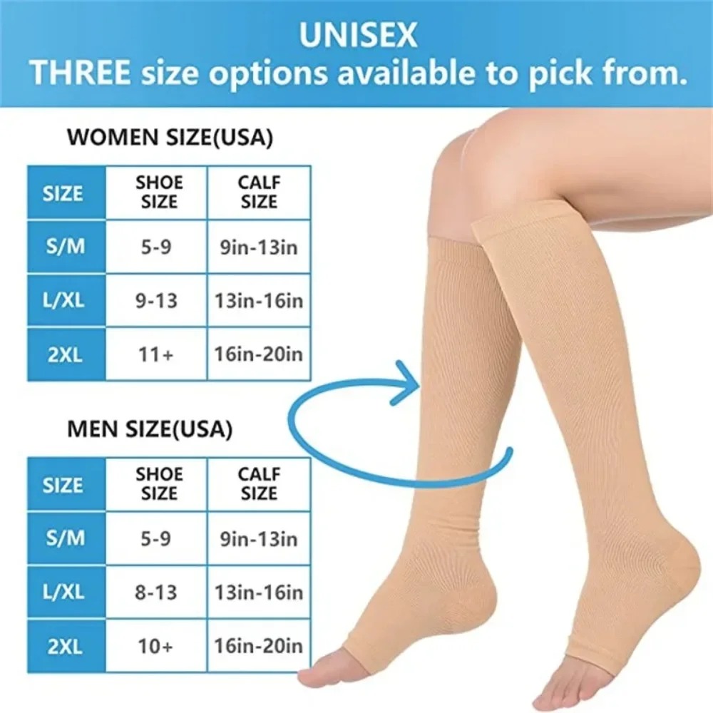 ถุงเท้าบีบรัดแบบไม่มีปลายเท้า  - Sock Garter Men บทวิจารณ์และราคา