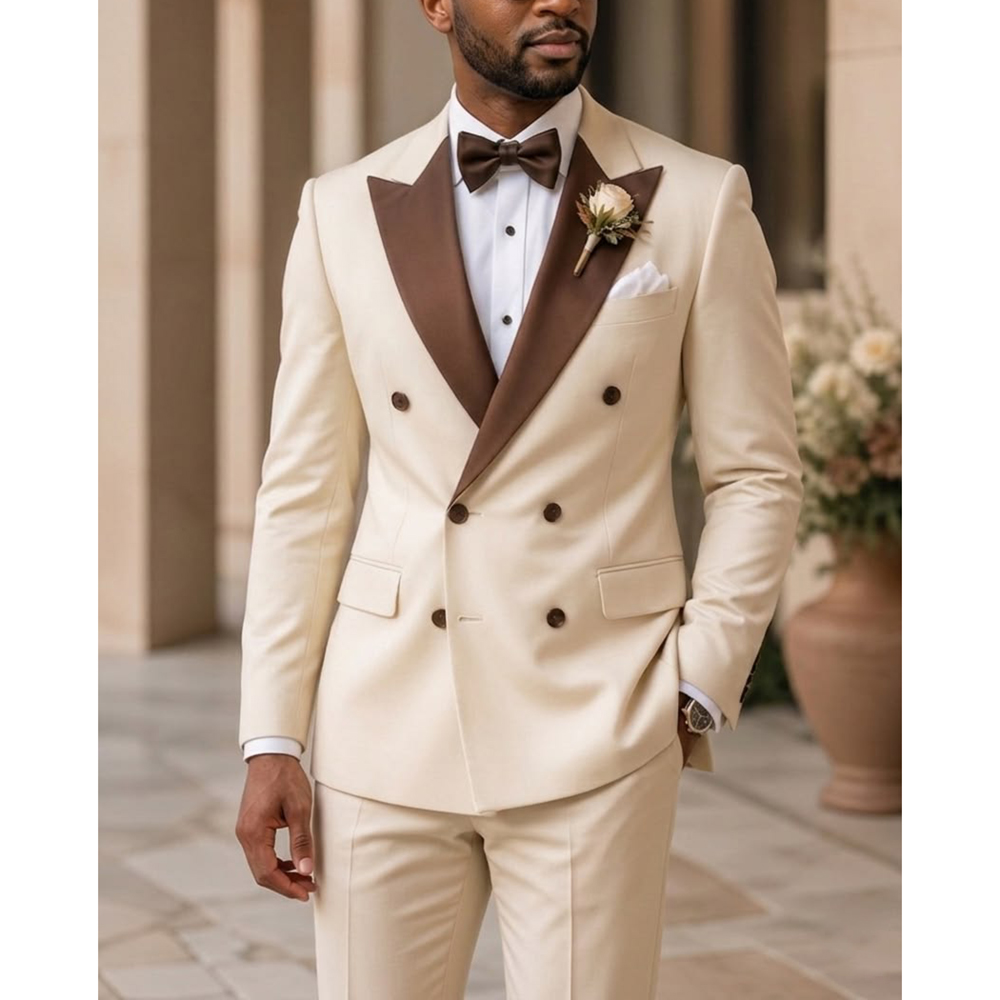 ชุดทักซิโด้ผู้ชายแบบกระดุมสองแ - Men Formal Wear Modern บทวิจารณ์และราคา